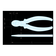 Facom Coupe-câbles SLS 200 mm-3