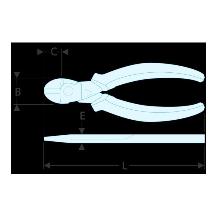 Facom Coupe-câbles SLS 200 mm