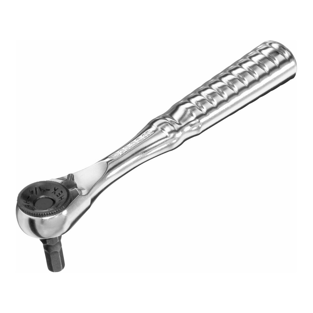 Facom Cricchetto reversibile 1/4" compatto, per inserti