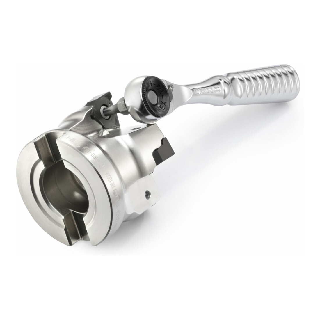 Facom Cricchetto reversibile 1/4" compatto, per inserti