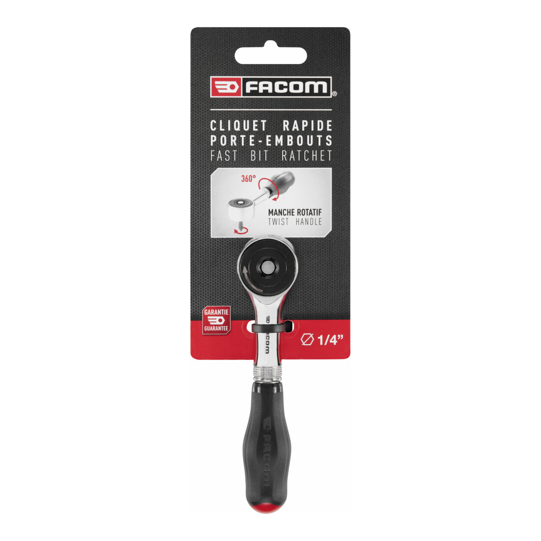 Facom Cricchetto reversibile con maniglia girevole