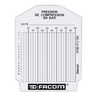 Facom Dischi diagramma per motori diesel