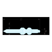 Facom Dispositif de décolletage pour presse 120-200 mm-3