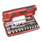 Facom dopsleutelset 1/2" D-Box, 21-delig