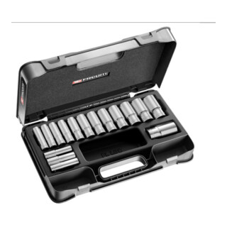 Facom dopsleutelset 1/2" zeskant, 16-delig