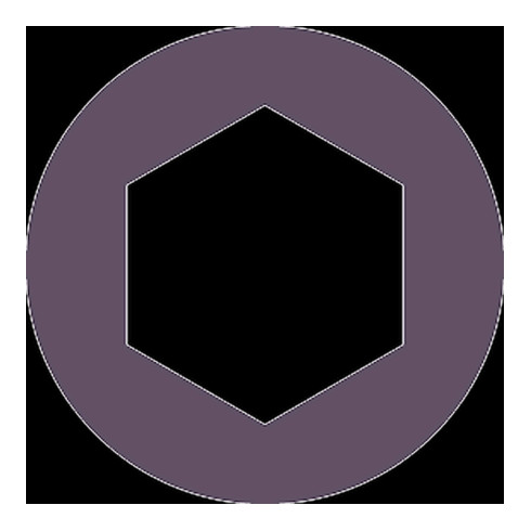 Facom Embouts Série 1 - Hexagonal 2,5 mm 3 pcs