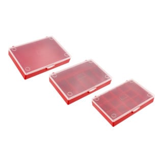 Facom Ensemble de 3 boîtes en plastique vides