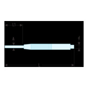 Facom Estrattore per spinetta con guida 1,4 mm-3
