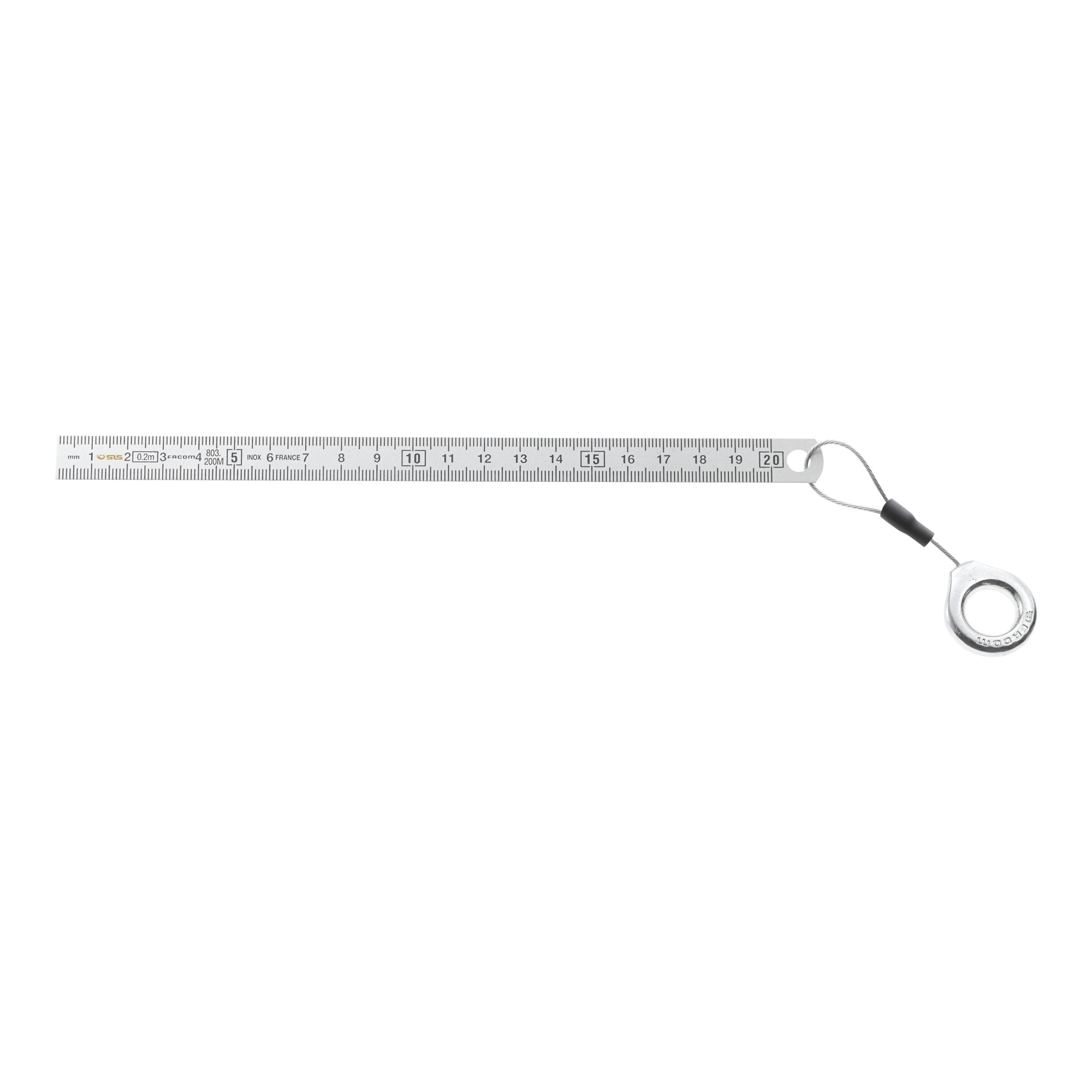 Facom Flexibler Edelstahl-Maßstab SLS - 200mm
