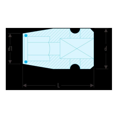 Facom Giunto IMPACT 1/2" per punte