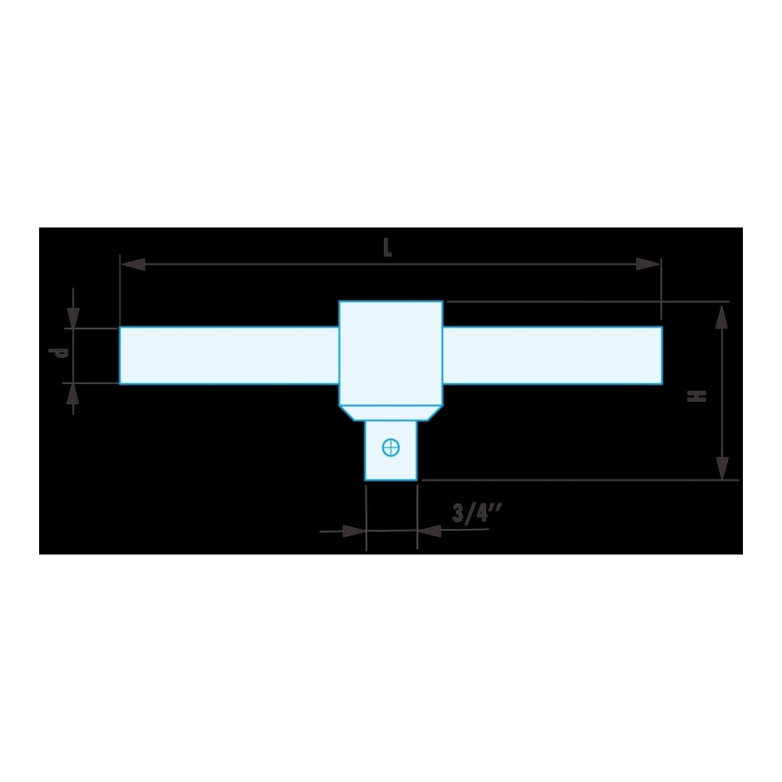 Facom Gleitgriff 1/2" funkenfrei
