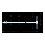 Facom Handgreep met cardan 3/8" 460 mm-3