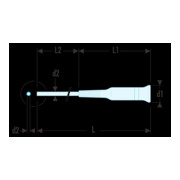 Facom Handschrauber antistatisch 1,5x35mm