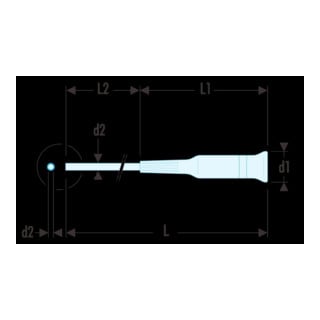 Facom Handschrauber antistatisch 2,5x35mm