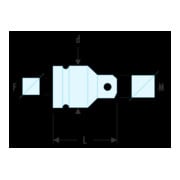 Facom IMPACT-adapter binnen 1.1/2" buiten 2.1/2"-3
