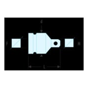 Facom IMPACT-Adapter innen 3/4" - aussen 1-3