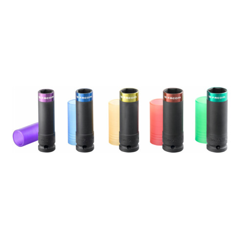 Facom IMPACT-dopsleutel 1/2", set 5-delig