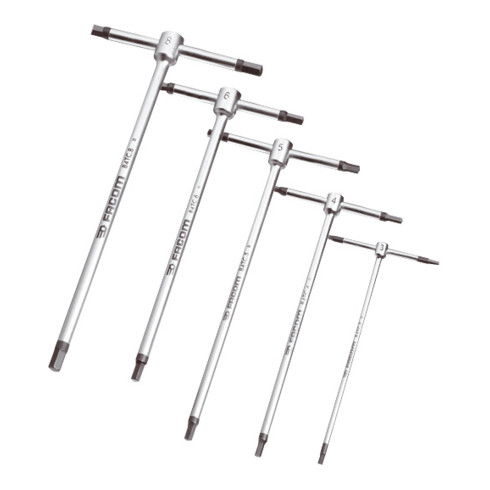 Facom Inbussleutel T-greep set, 5-delig