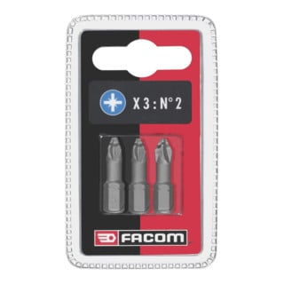 Facom Jeu de 3 embouts Serie 1 High Perf - PZ2