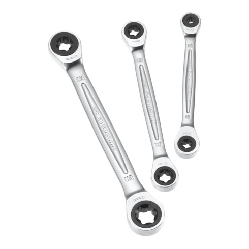 Facom Jeu de clés à cliquet 3 pcs