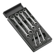 Facom Jeu de clés à cliquet modulaires, 7 pièces