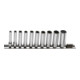 Facom Jeu de clés à douille 1/4" 12 pans 11 pièces-1