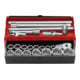 Facom Jeu de clés à douille 3/4" 6 pans, 22 pièces-1