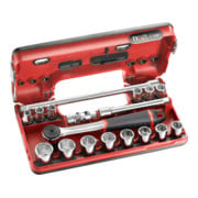 Facom Jeu de clés à douille 3/8" D-Box, 18 pièces