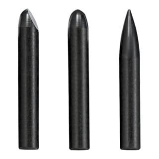 Facom Jeu de tiges d'impact en plastique, 3 pcs