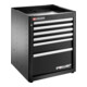 Facom JLS3 Armoire basse 6 tiroirs + 1 prise noire-1