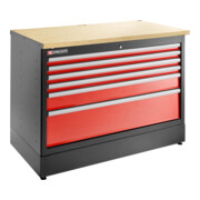 Facom JLS3 Mobile doppio con 6 cassetti rosso-1