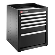 Facom JLS3 Mobile singolo 6 cassetti nero-1