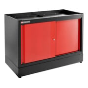 Facom JLS3 Mobiletto doppio con 2 ante rosso-1