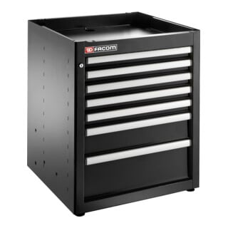 Facom JLS3 Mobiletto singolo 7 cassetti nero