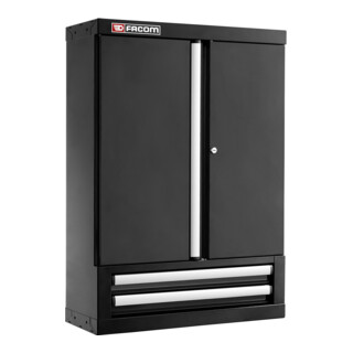 Facom JLS3 Scomparto con 2 porte e 2 cassetti nero