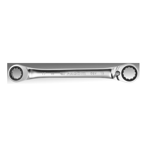 Facom Knarrenringschlüssel gekröpft 14x15 mm
