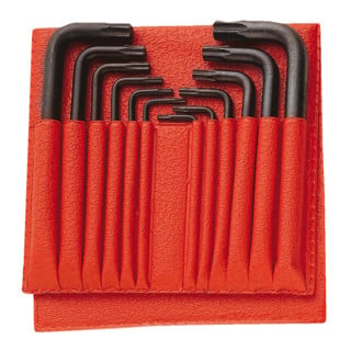 Facom L-key output TX short set dans sachet plastique, 8 pcs.