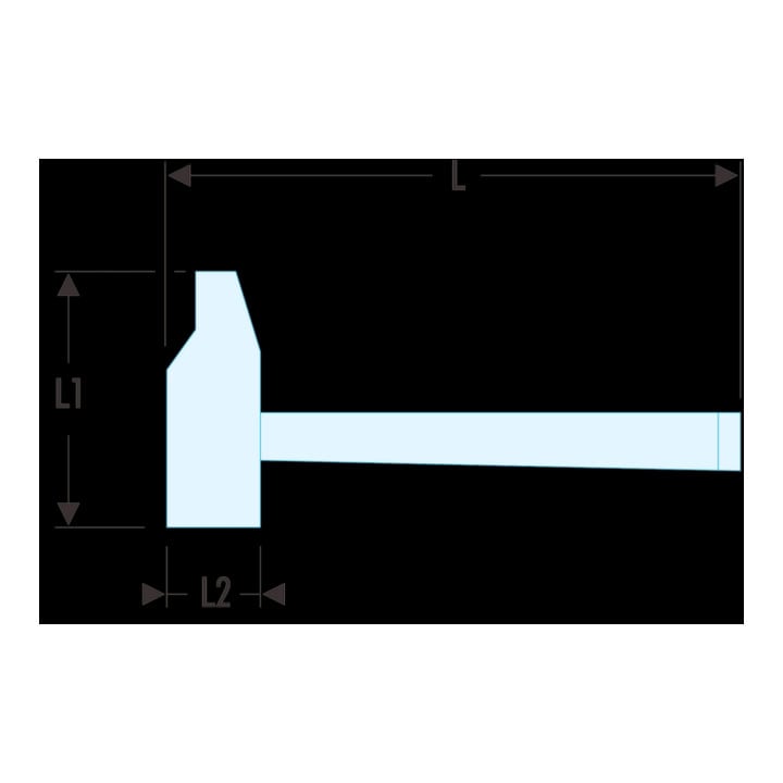 Facom Marteau de serrurier manche graphite SLS 32 mm