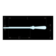 Facom Metallsägeblatthalter gerade-3