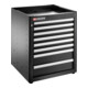 Facom Meuble bas JLS3 8 tiroirs rouge-1