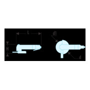 Facom Meuleuse pneumatique 125 mm-3