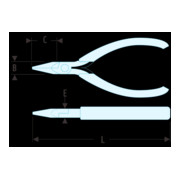 Facom MICRO-TECH® Zange kurze Backen-3