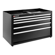 Facom Mobiletto doppio JLS3, 5 cassetti, nero-1