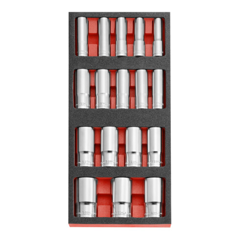 Facom Modul - Jeu de clés à douille 1/2", 13 pcs