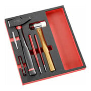 Facom Modul - Set di utensili a percussione 6 pz