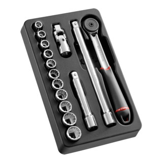 Facom Modul - Steeksleutel 1/2", 15-dlg