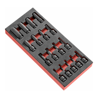 Facom Modul - Steeksleutel 1/2" 17-dlg