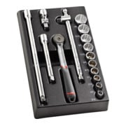 Facom Modul - Steeksleutel 3/8", 16-dlg-1