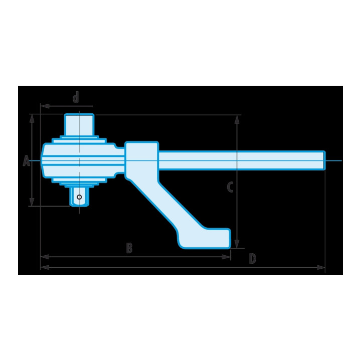 Facom Multiplicateur de couple 2700 Nm, kit