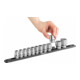 Facom OGV 1/4" 6-kant dopsleutelset, 10-dlg.